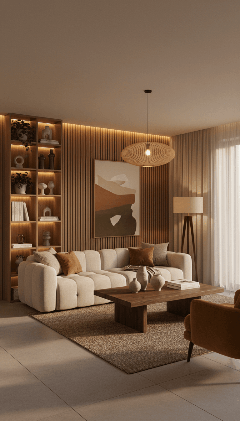 Elegant used sofa and bedroom furniture in a modern Doha home