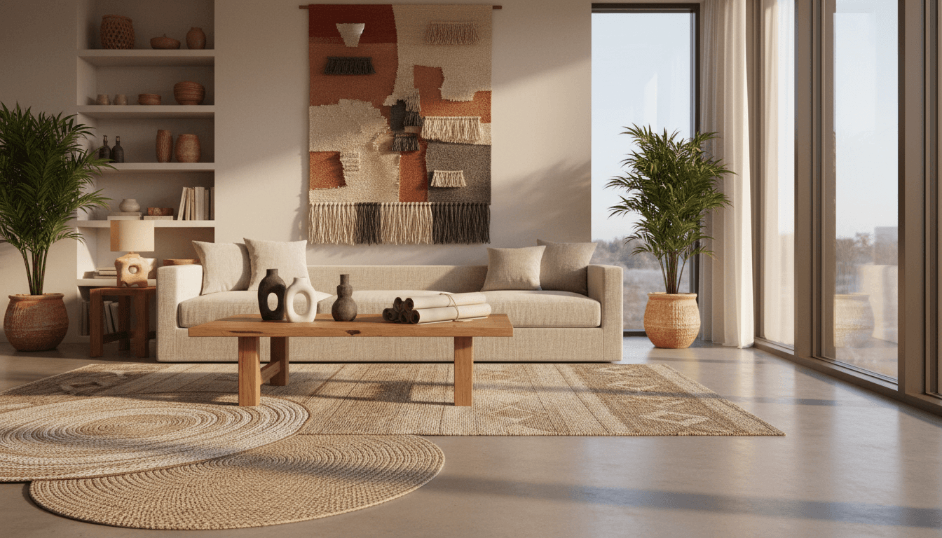 Gently used Ikea sofa in a bright living room